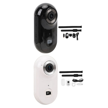 1080P Cat Collar Camera Pet Sport Camera with Back Clip Case Strap Indoor O